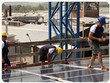 Immagine dal cantiere presso il centro produttivo Mondo